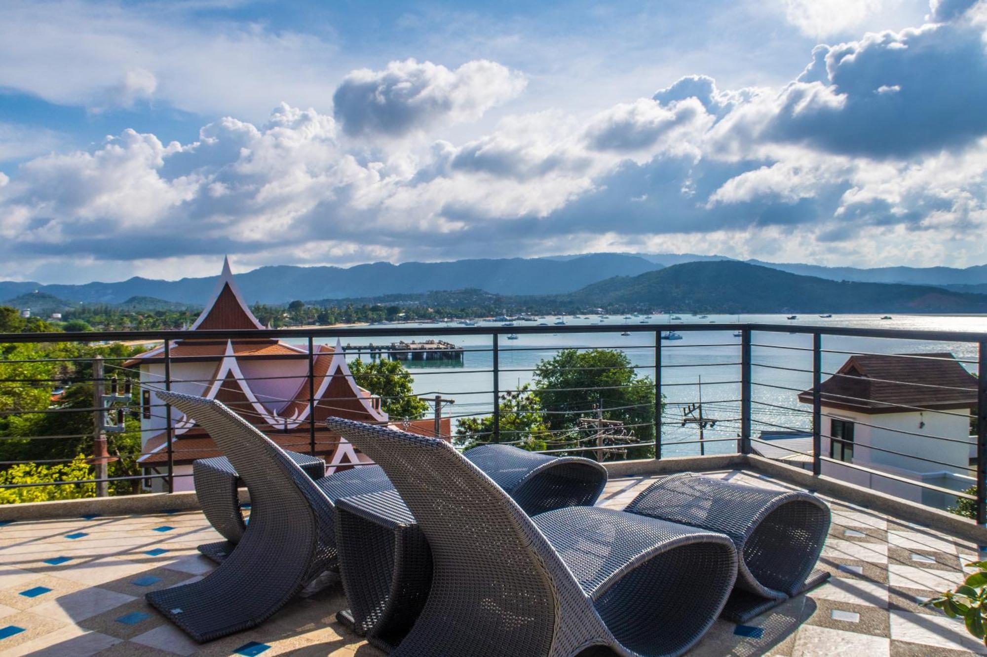 Celebrity Ocean View Villa Samui Bang Rak Beach  Buitenkant foto