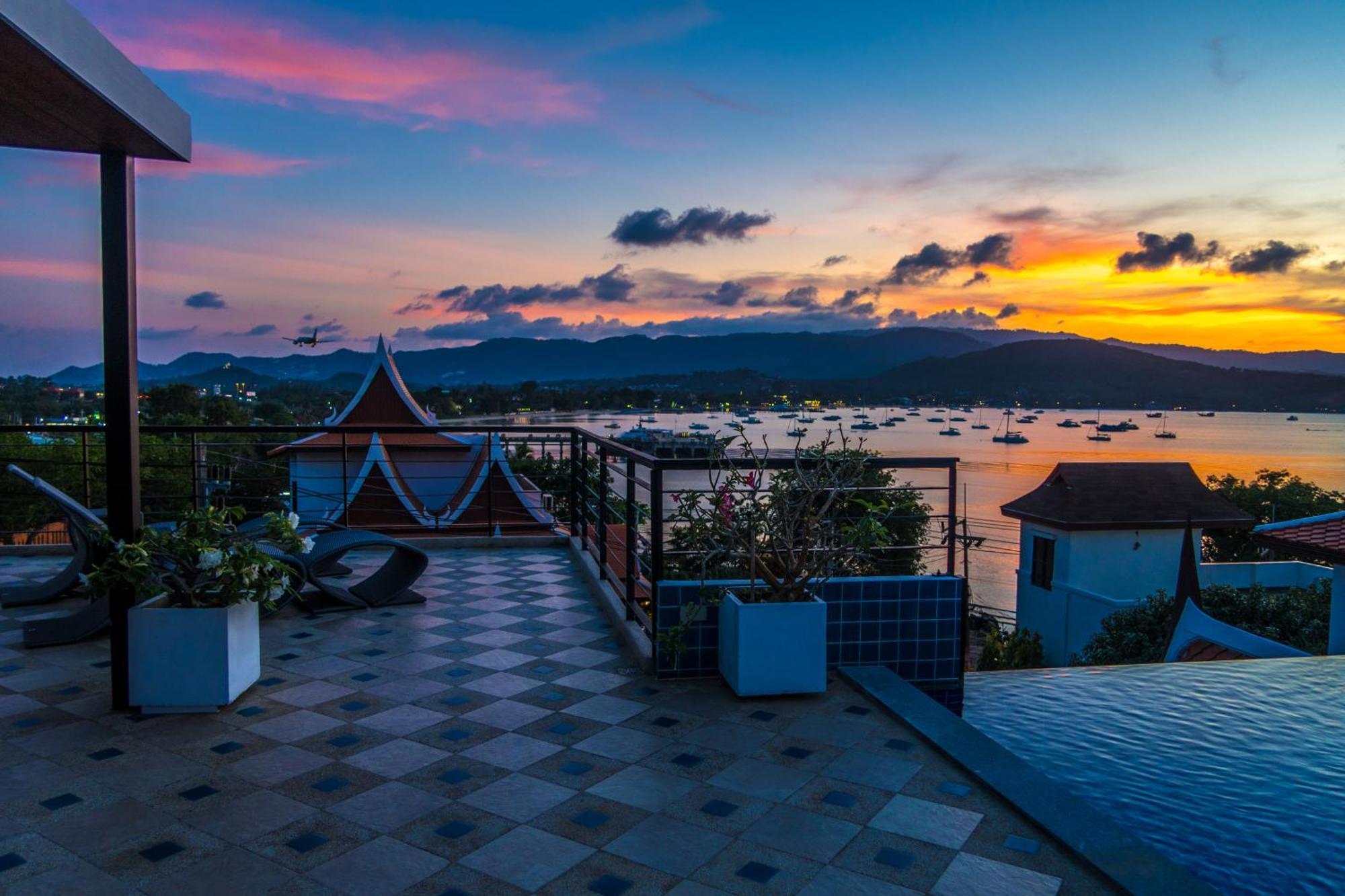 Celebrity Ocean View Villa Samui Bang Rak Beach  Buitenkant foto