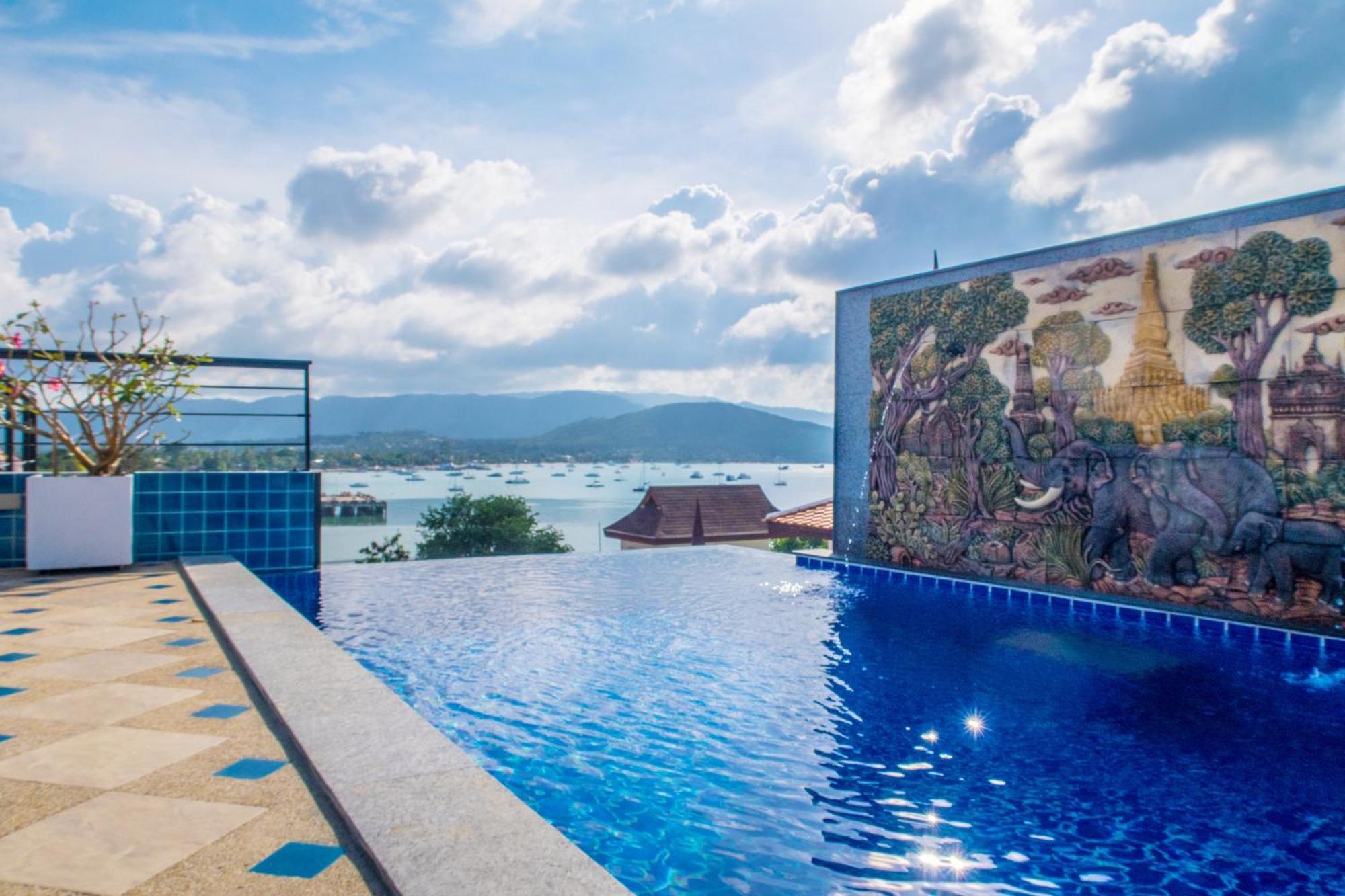 Celebrity Ocean View Villa Samui Bang Rak Beach  Buitenkant foto